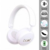 boAt Rockerz 440 Wireless Bluetooth Headset with in-Built Mic (White)